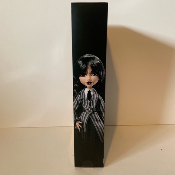 NIB. MONSTER HIGH X WEDNESDAY Wednesday Addams Doll - Picture 4 of 6